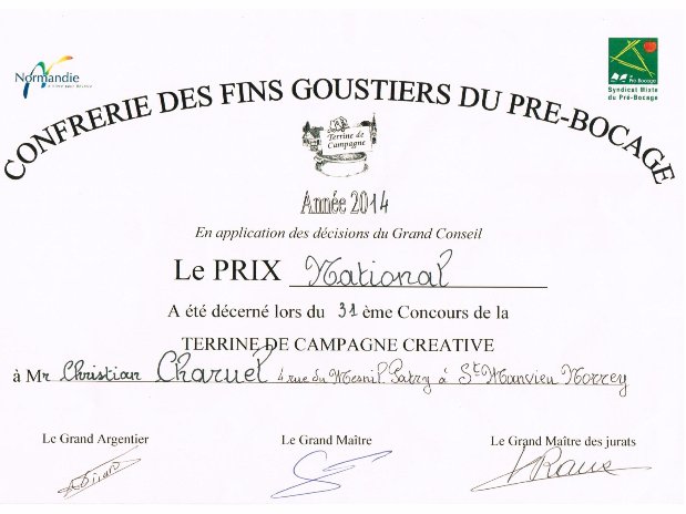 Prix National Terrine